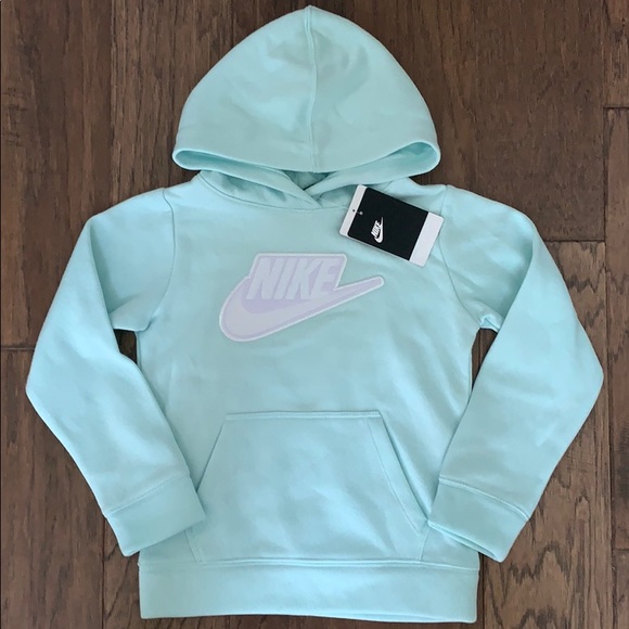 nike hoodie mint